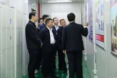 宜春市电子信息产业链招商小分队莅临米乐网页版登录入口-米乐online(中国)参观调研